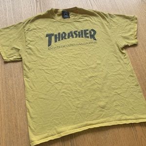 Yellow thrasher t shirt medium